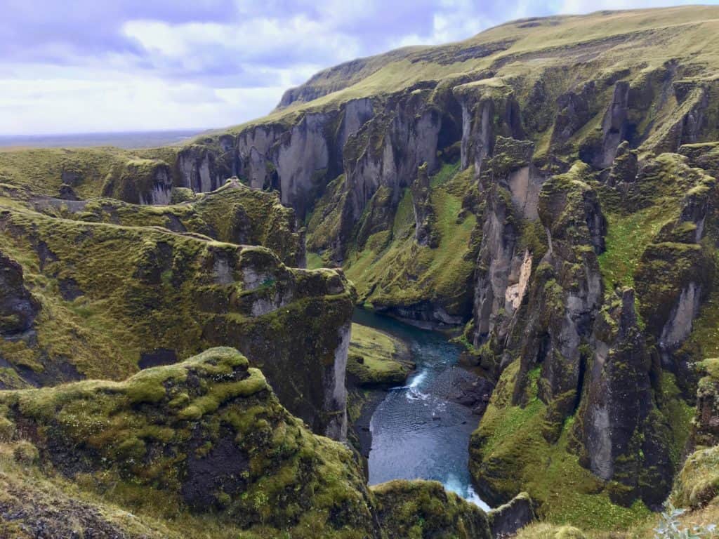 Fjadrargljufur Canyon