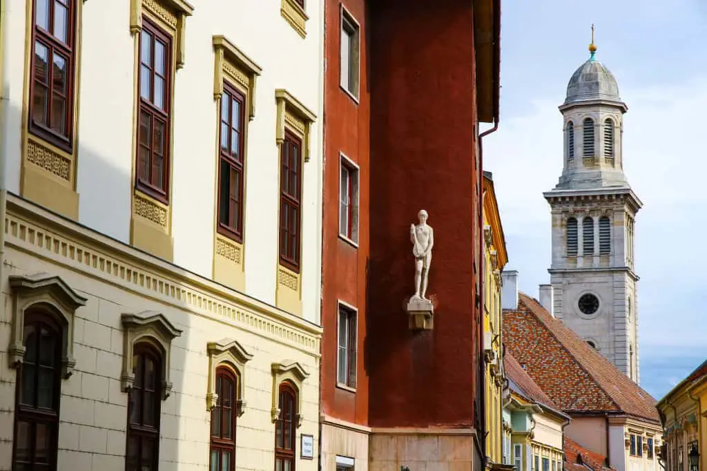 Historic architecture in Sopron