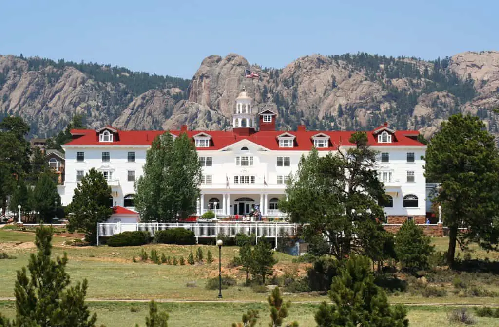 A View of the Stanley Hotel, Estes Park, Colorado