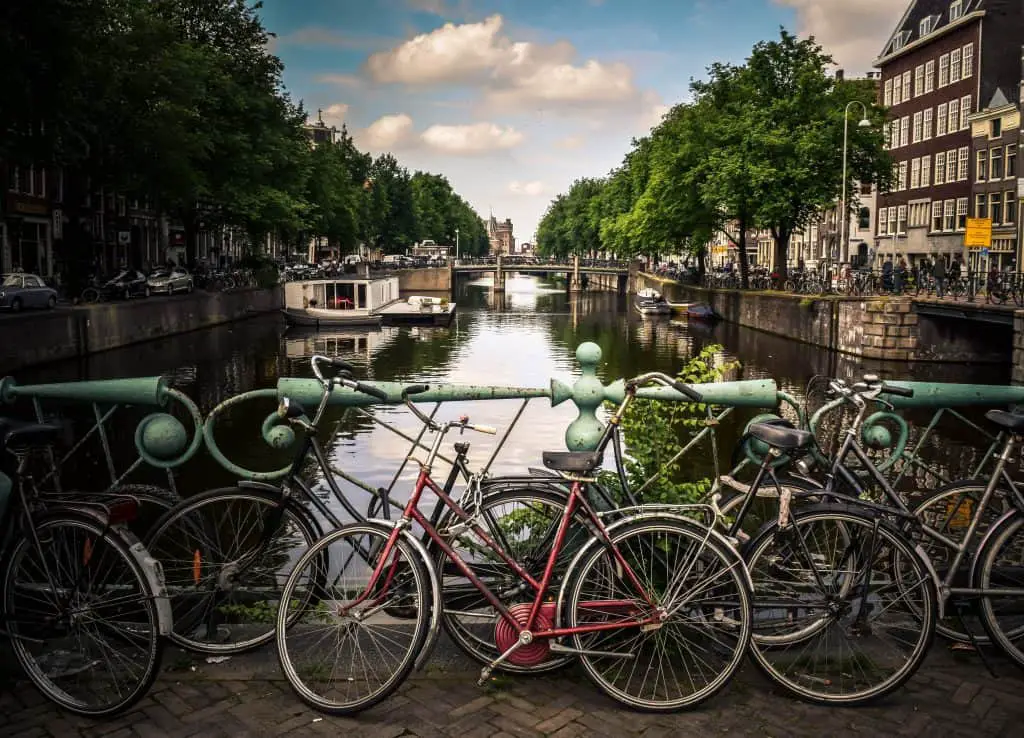 bikes in Amsterdam