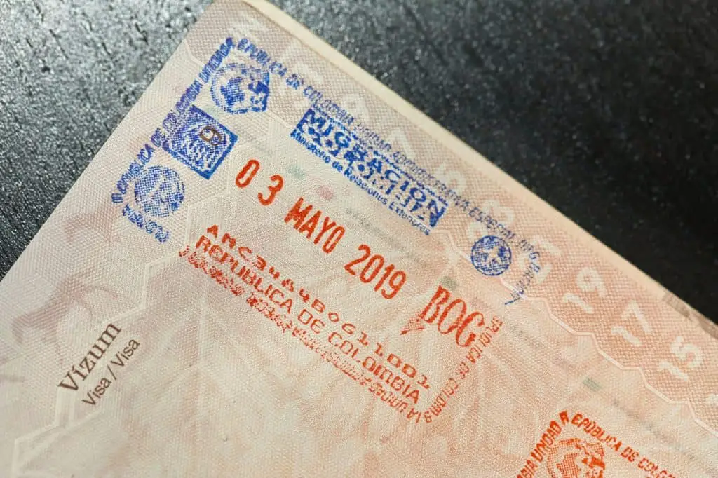 colombian visa